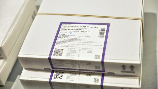 Llegaron vacunas Pfizer a San Luis