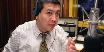 Murió Santiago Daniele, histórico periodista cordobés. (Archivo / La Voz)