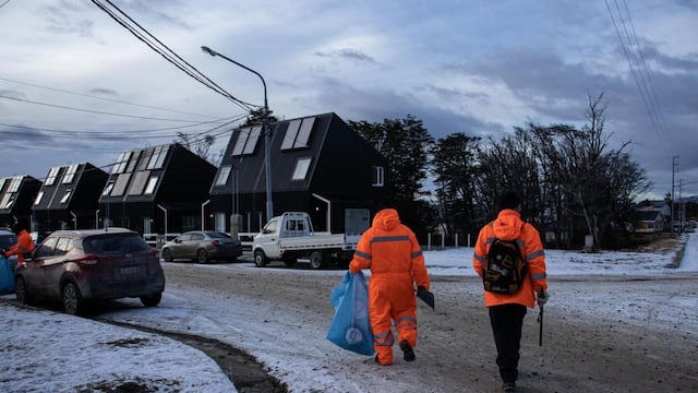 Ushuaia: realizaron operativo de limpieza y recolección de residuos