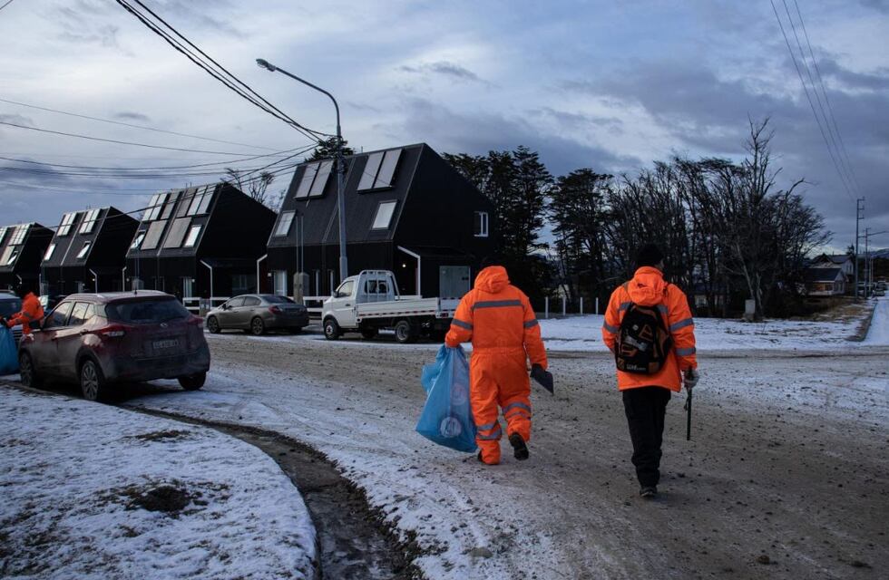 Ushuaia: realizaron operativo de limpieza y recolección de residuos