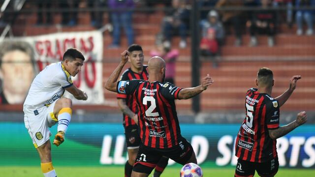 El "Canalla" tuvo la más clara del partido