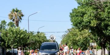 Bicicleteada navideña en Marull