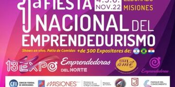 Eldorado será sede de la 1° Fiesta Nacional del Emprendedurismo.