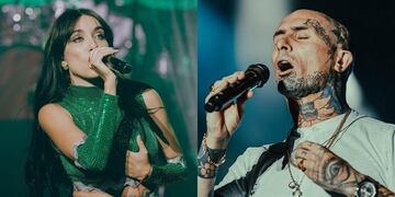 María Becerra apareció de sorpresa en el show de Ke Personajes y cantó junto a Emanuel Noir