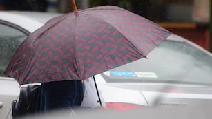 Clima. Intensa lluvia sobre la ciudad de Córdoba. (José Gabriel Hernández / La Voz)