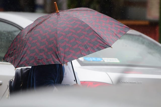 Clima. Intensa lluvia sobre la ciudad de Córdoba. (José Gabriel Hernández / La Voz)