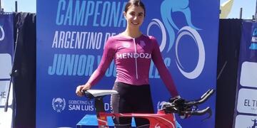 Julieta Benedetti representará a Mendoza en los Juegos Binacionales San Luis 2021.