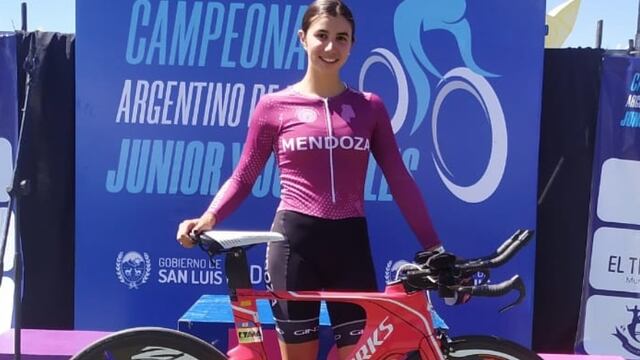Julieta Benedetti representará a Mendoza en los Juegos Binacionales San Luis 2021.