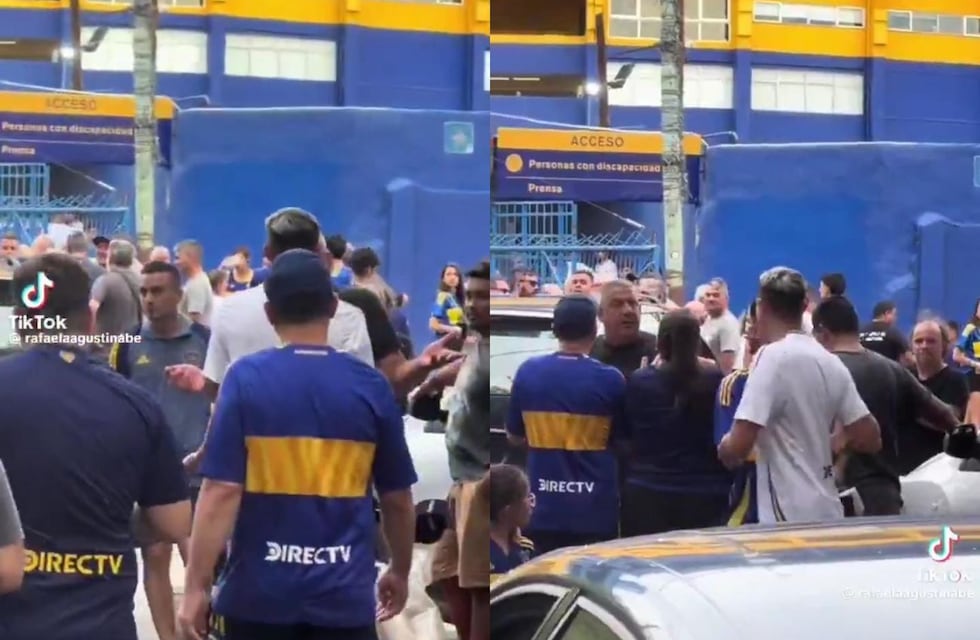 VIDEO | Brutal agresión a un famoso influencer de Boca en La Bombonera
