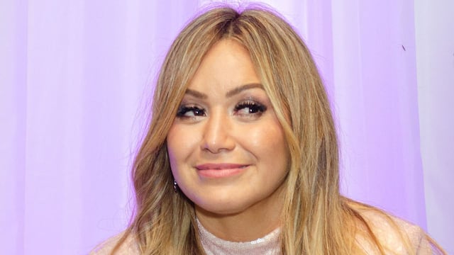Karina "La Princesita" se presentó en la séptima noche de la Fiesta Nacional del Chamamé.