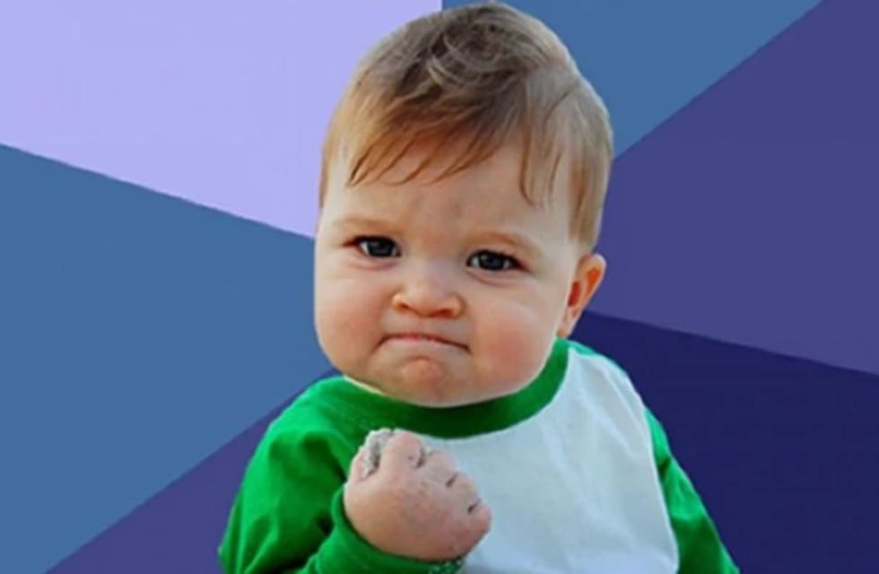 Afrontó una fuerte lucha y ya casi es mayor de edad: así está hoy Sammy, el bebé del meme “Success Kid”