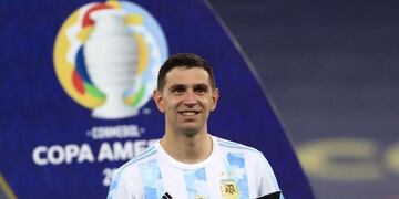 Dibu Martínez habló sobre el título de la Copa América.