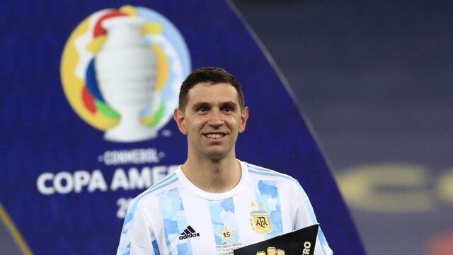 Dibu Martínez habló sobre el título de la Copa América.