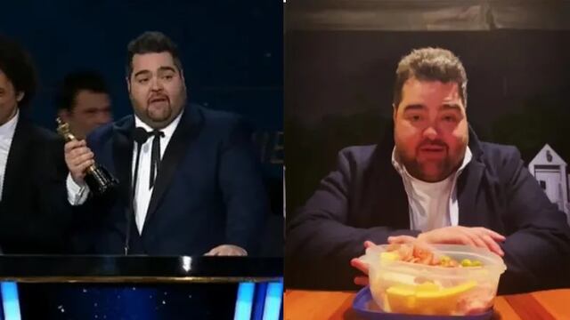 Tras ganar 1 de los 3 premios posibles en los Martín Fierro, Darío Barassi grabó un video para su cuenta de Instagram.