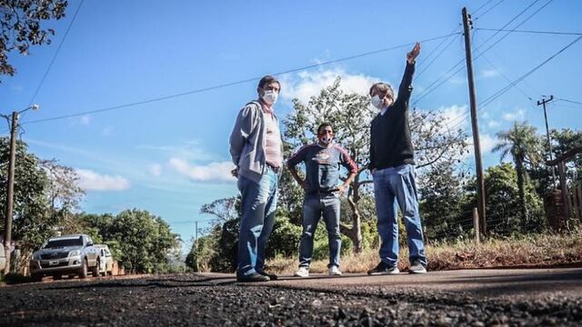 Eldorado: el intendente Martínez recorrió obras públicas
