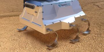 El proyecto principal de Spacebee es RoverTito, hecho de materiales de bajo costo.