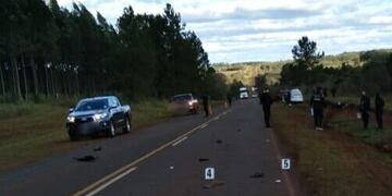 Aún tratan de esclarecer las causas del impacto.