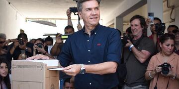 Leandro Zdero votó en las elecciones generales de Chaco.