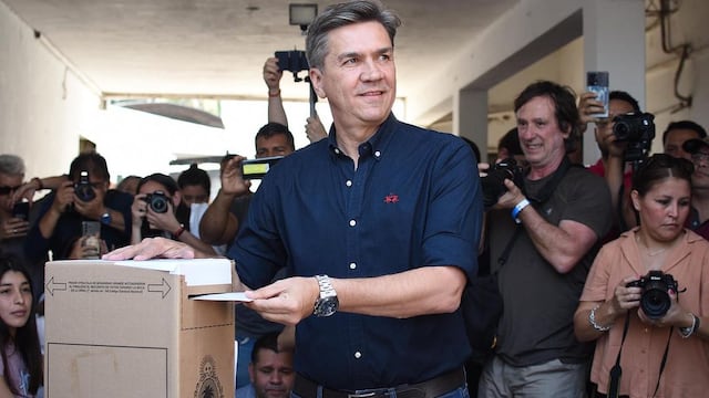 Leandro Zdero votó en las elecciones generales de Chaco.