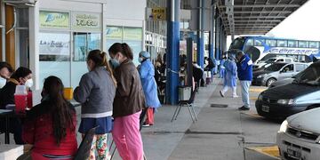 Operativo de vacunación en Rafaela