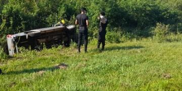 El intendente de Montecarlo resultó ileso de un accidente de tránsito en la Ruta 12.
