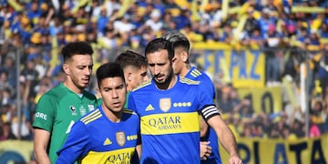 Carlos Izquierdos le reprochó algo a un periodista post partido.