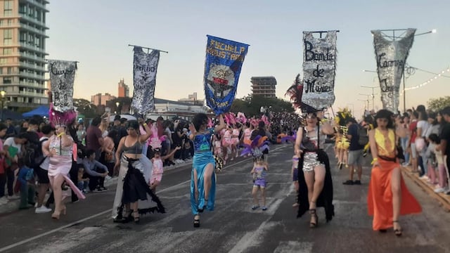 La Primera jornada de la Estudiantina en el Cuarto tramo de la Costanera de Posadas