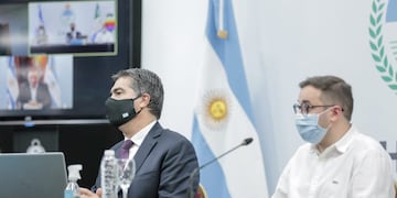 El gobernador analizó con representantes de empresa china la posible ejecución del segundo puente.