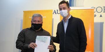 Manuel Calvo en Arroyito