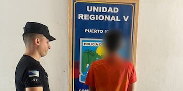 Demoraron a un jugador por agredir a un árbitro durante un partido de fútbol 5 en Iguazú.