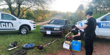 Recuperan elementos robados de una vivienda en Leandro N. Alem.