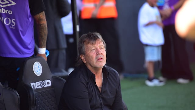Ricardo Zielinski en el partido de Belgrano y Unión en el Gigante de Alberdi. (Javier Ferreyra / La Voz)