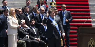 Javier Milei, nuevo presidente de Argentina. (AP)