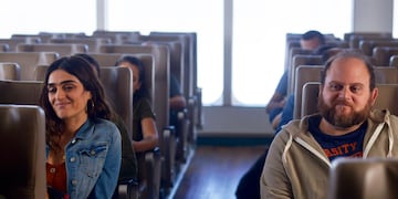 Olivia Molina y Alan Sabbagh.