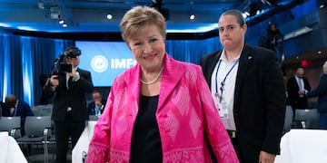 La directora del FMI, Kristalina Georgieva (AP Photo/Jose Luis Magana).
