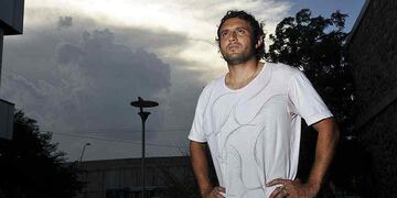 De cara a la final. El cordobés recordó la que ganó con Boca frente al Santos en 2003 (Foto: Facundo Luque)