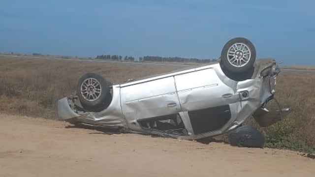 Accidente en Autopista 19 en cercanías de Arroyito