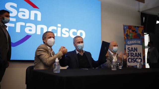 Schiaretti en San Francisco