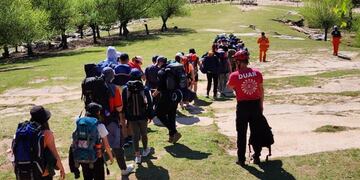 Los 57 rosarinos se encuentran en buen estado de salud.