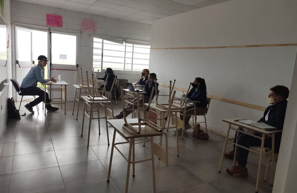 Volvieron las clases presenciales a la Escuela Agraria
