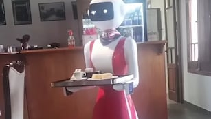 Un hotel de Córdoba sumó un robot a su plantel.