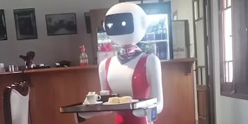 Un hotel de Córdoba sumó un robot a su plantel.