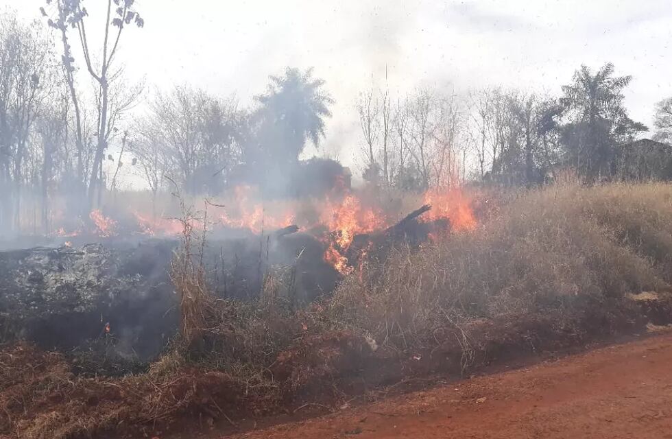 Bomberos Voluntarios de la zona Norte provincial no dan abasto ante incendios forestales