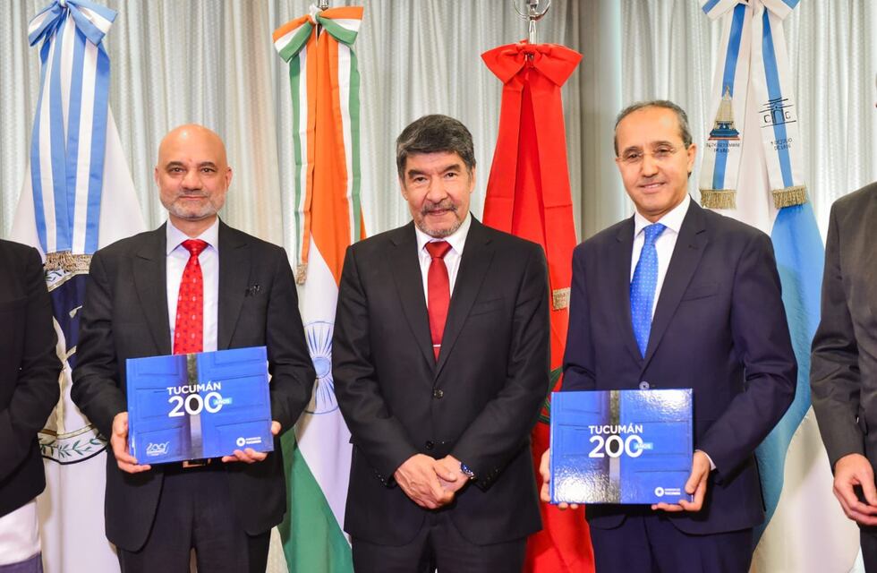 Los embajadores de Marruecos y La India fueron recibidos por el vicegobernador Miguel Acevedo