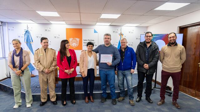 Entregaron certificados a quienes finalizaron el trayecto formativo “Observadores a bordo de buques pesqueros”