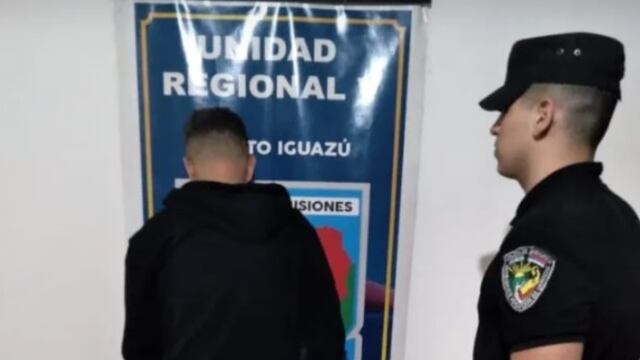 Puerto Iguazú: terminó detenido tras amenazar a otro con un arma.