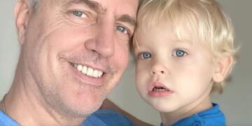 Marley y su hijo Mirko enternecen las redes sociales.