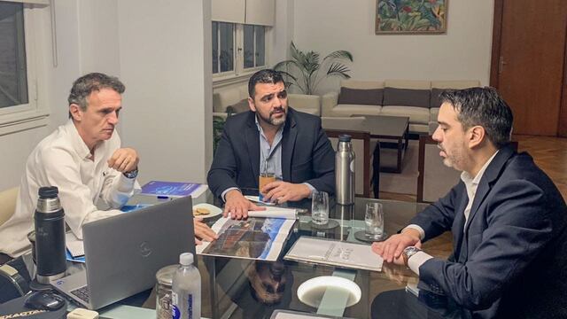 El intendente Vuoto continúa gestionando obras para Ushuaia