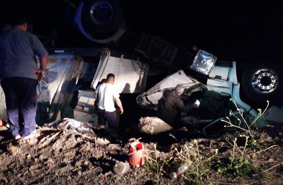 Impresionante vuelco en la zona de Alta Montaña