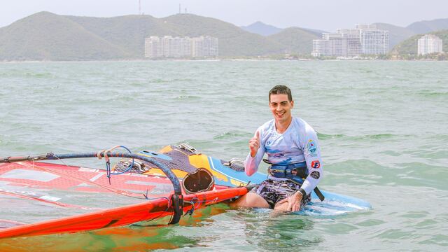Juani Calau- Medalla de bronce en el Suramericano de Playa Colombia 2023